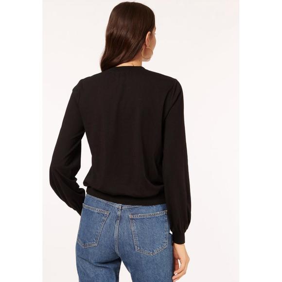 NEW CAMI NYC adalynn jersey top in black - Picture 3 of 3